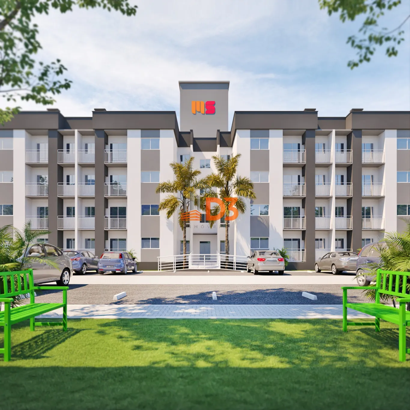 Apartamento no MS Di Fiori Residence em Indaial/SC! - foto 1