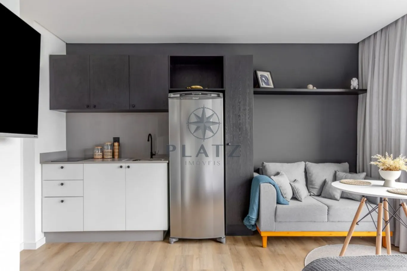 Venha morar em um loft novo, mobiliado e decorado, pronto para você se mudar e aproveitar o melhor da região de Blumenau, no edifício mais moderno e conectado. — foto 4