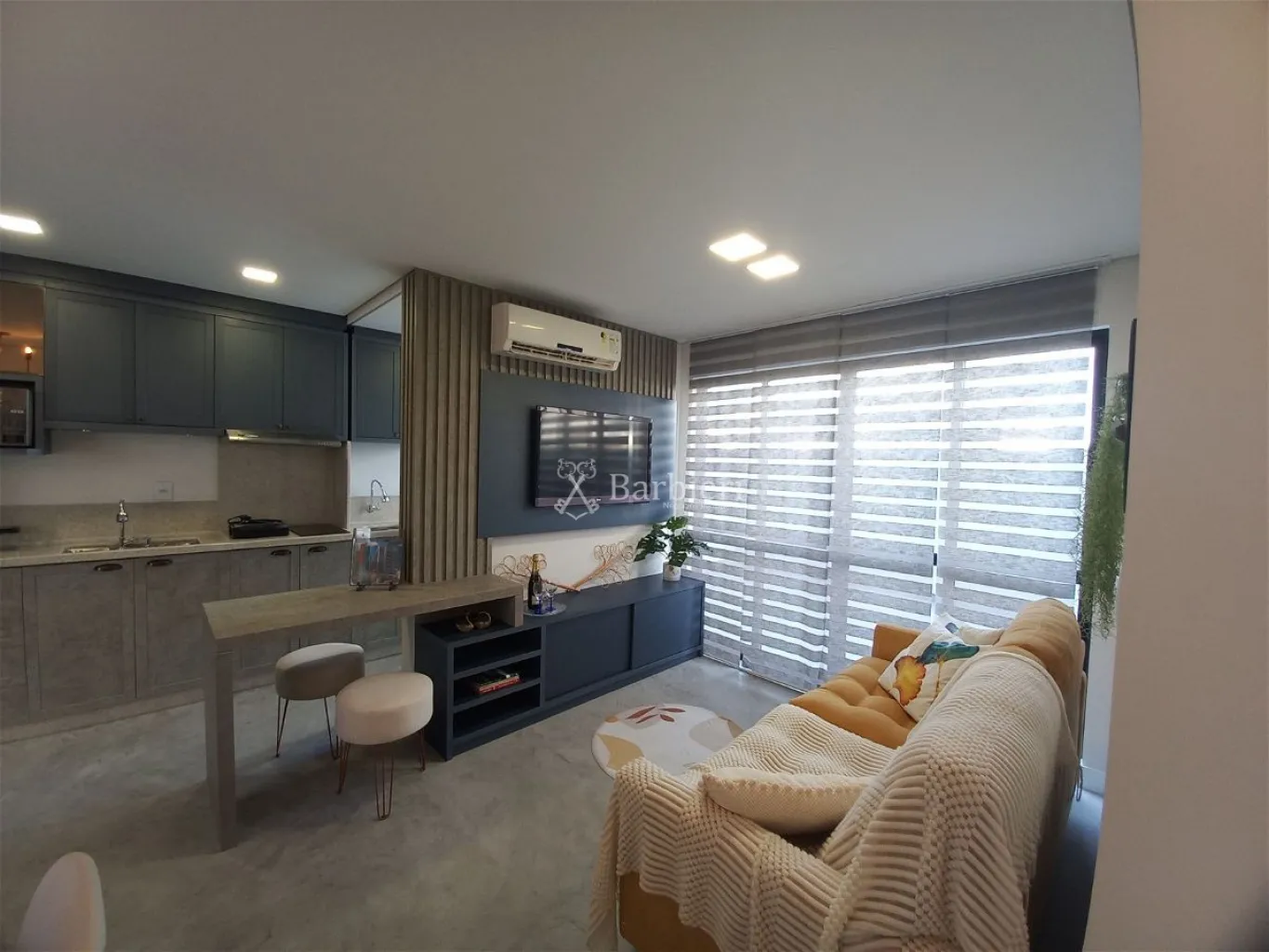 Apartamento mobiliado e decorado tendo com 2 quartos, sendo 1 suíte no bairro Itoupava Seca, Blumenau/SC. — foto 3