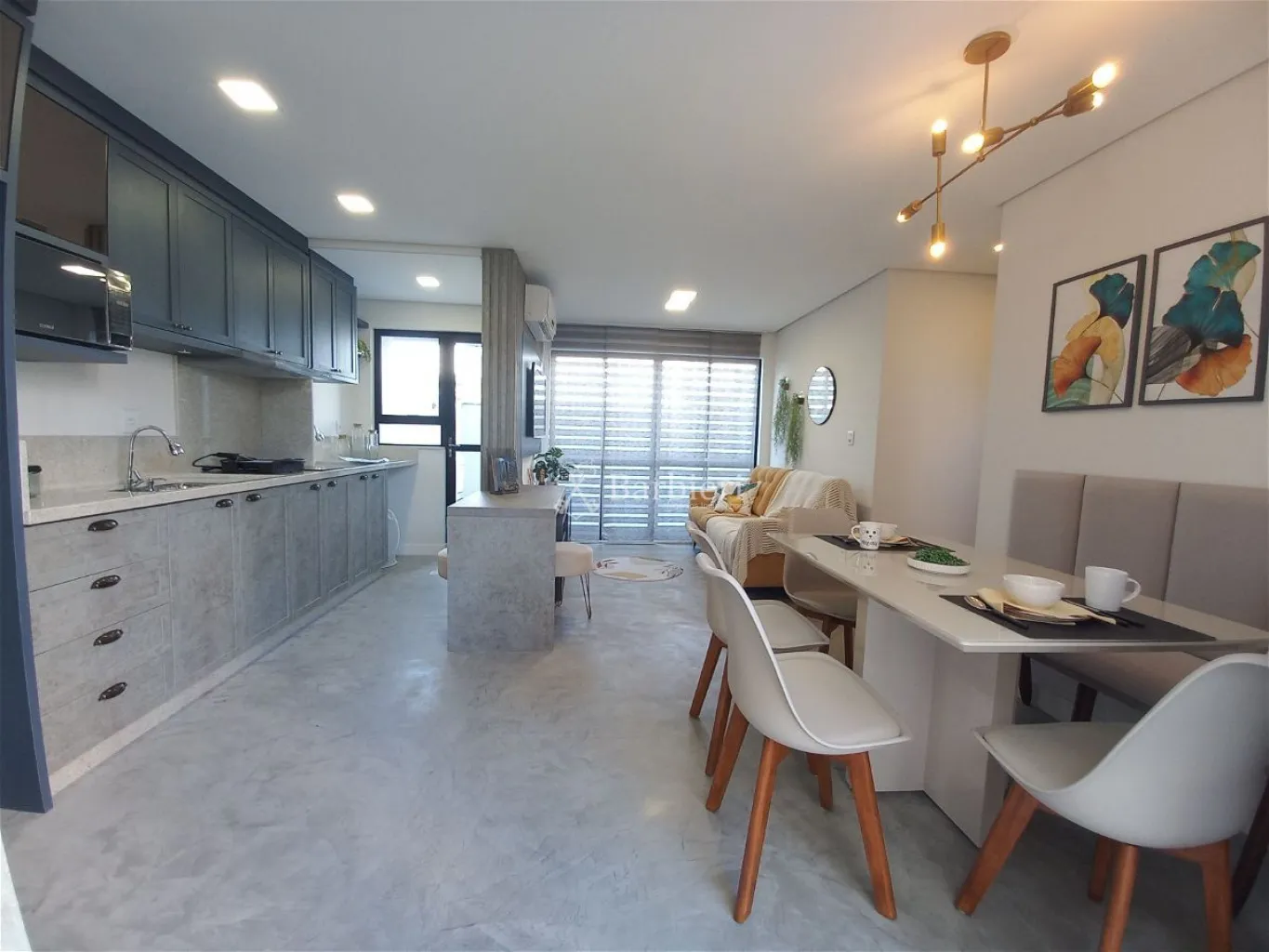 Apartamento mobiliado e decorado tendo com 2 quartos, sendo 1 suíte no bairro Itoupava Seca, Blumenau/SC. - foto 1