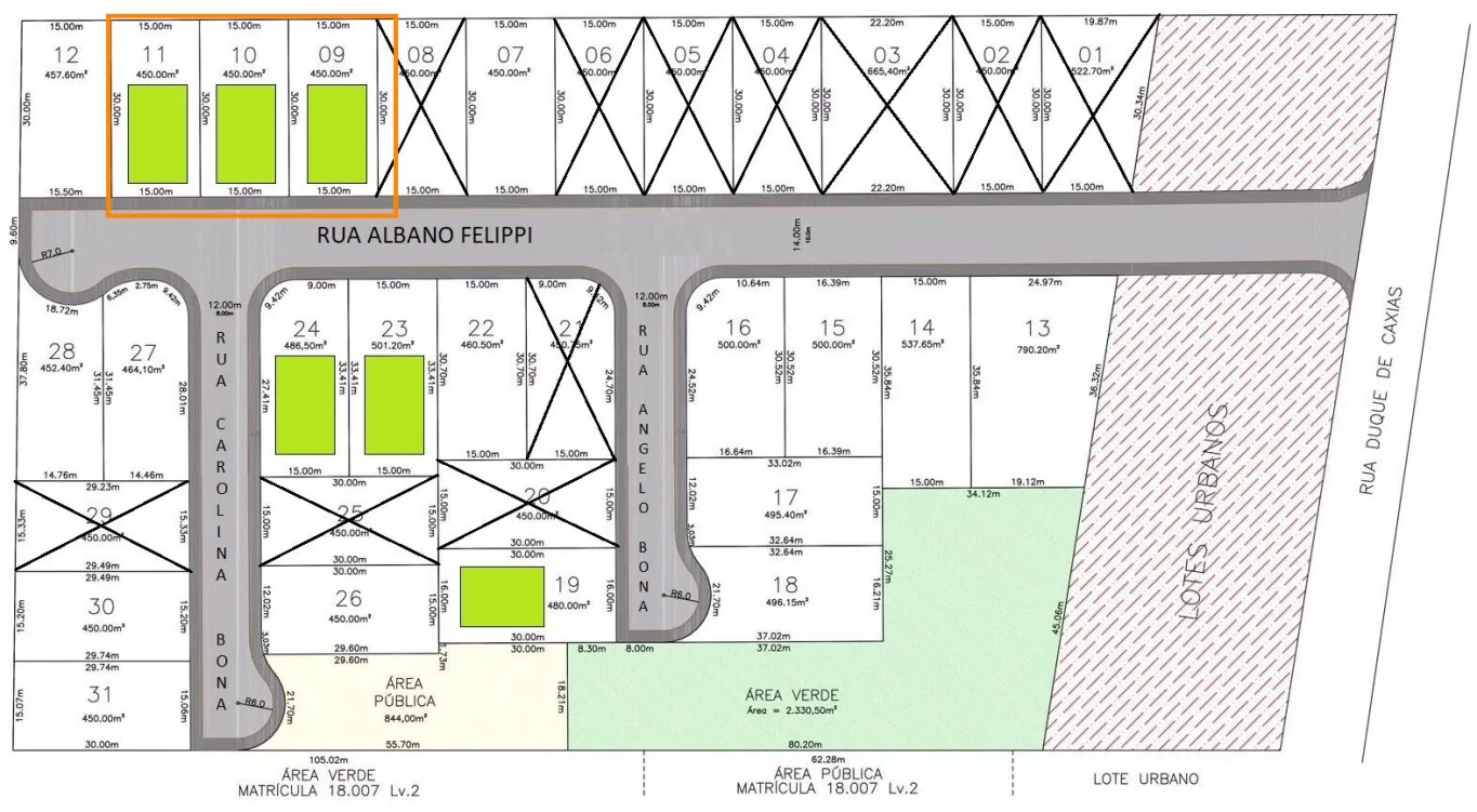 Terreno Pronto para Construir em Rio dos Cedros - 450 m em Rua Sem Saída — foto 4