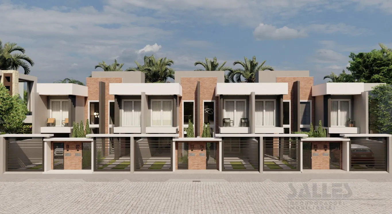 Sobrado 3 suítes com Piscina - Agua Verde - em construção — foto 2
