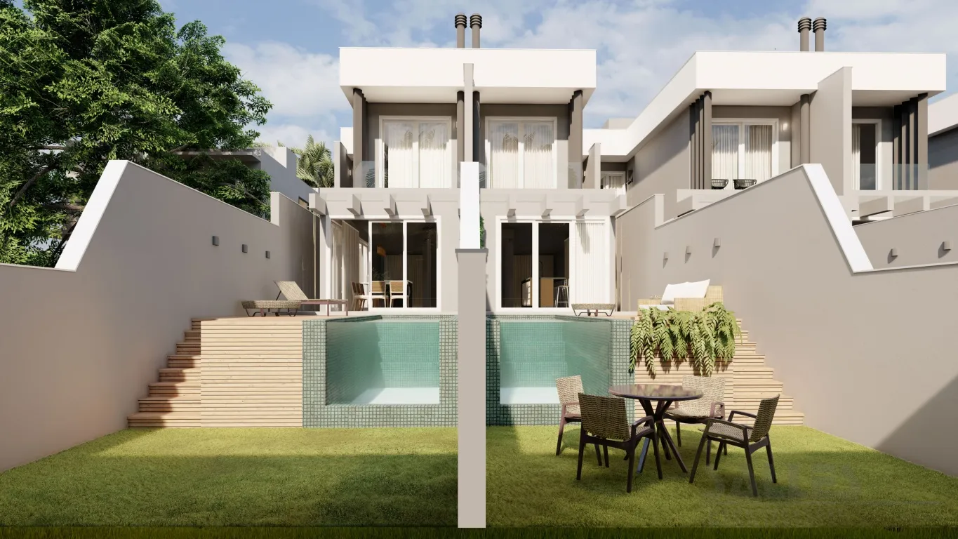 Sobrado 3 suítes com Piscina - Agua Verde - em construção — foto 3