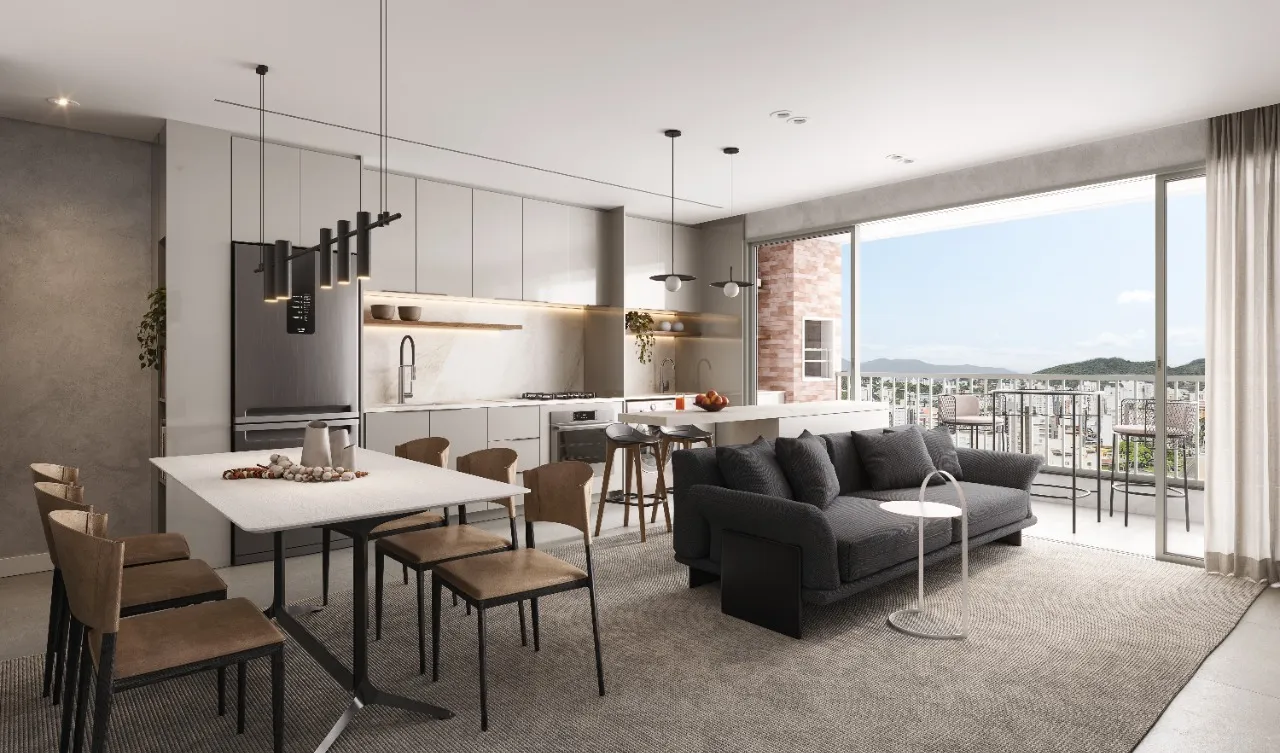 Apartamento com 1 suíte + 2 dormitórios à venda no bairro América em Joinville a partir de R$989.009,40 — foto 2