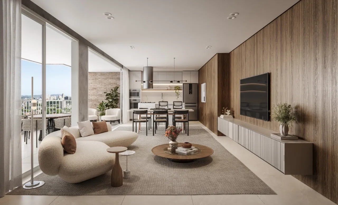 Apartamento com 2 suíte(s) mais 1 quarto(s) à venda no bairro América em Joinville, por R$ 1.476.711,87 — foto 2