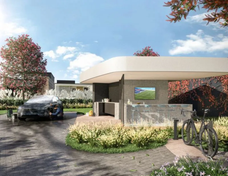 A experiência de viver em um club, a venda aqui na Dinâmica Sul lotes, localizado entre Gaspar e Blumenau, o Seehaus foi planejado para ser diferente de tudo. É o equilíbrio entre a vida moderna e a comodidade de morar em um local com infraestrutura completa d — foto 6