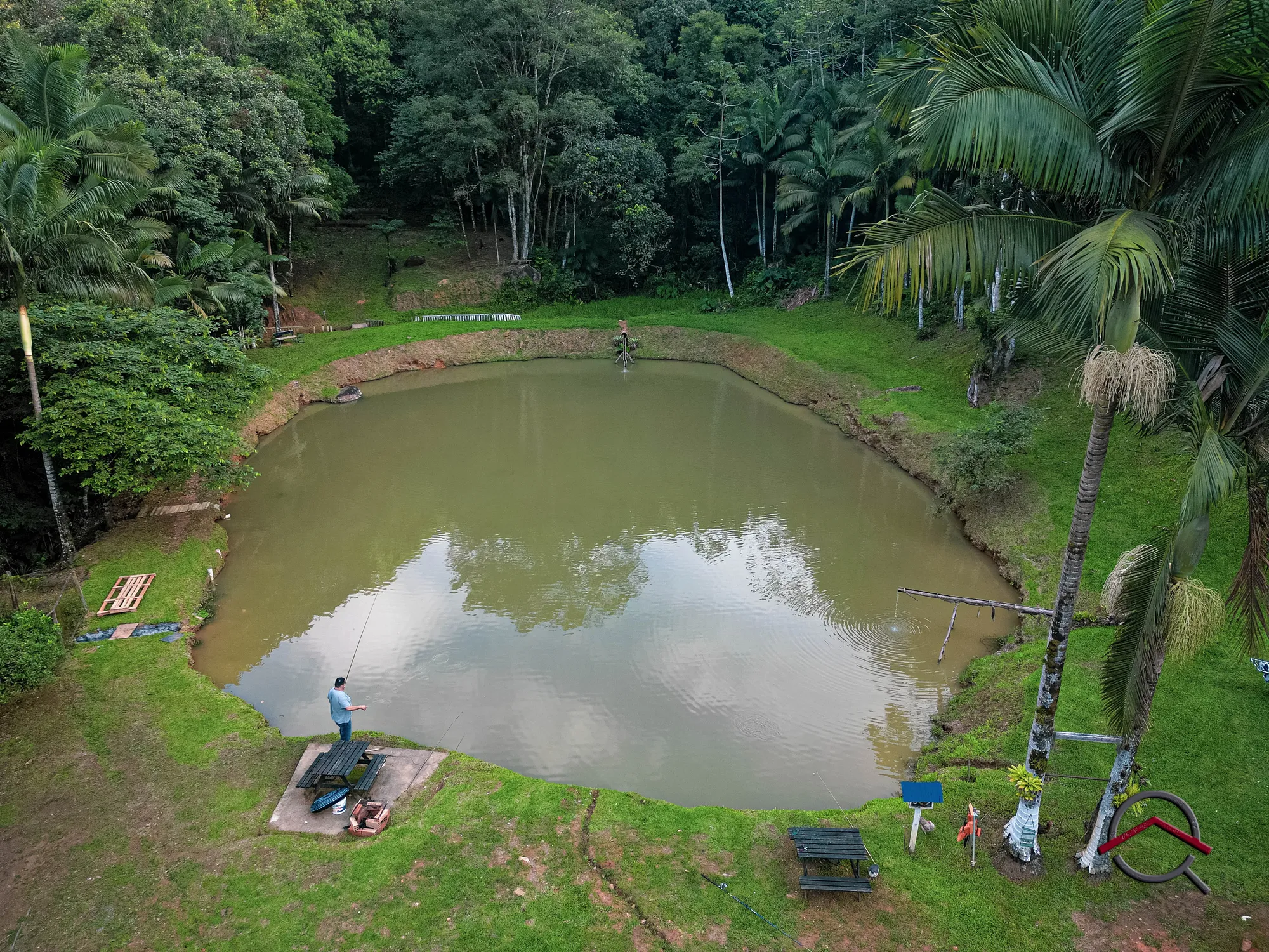 Sítio com 2 lagoas e casa na região da NOVA RÚSSIA - Blumenau — foto 2