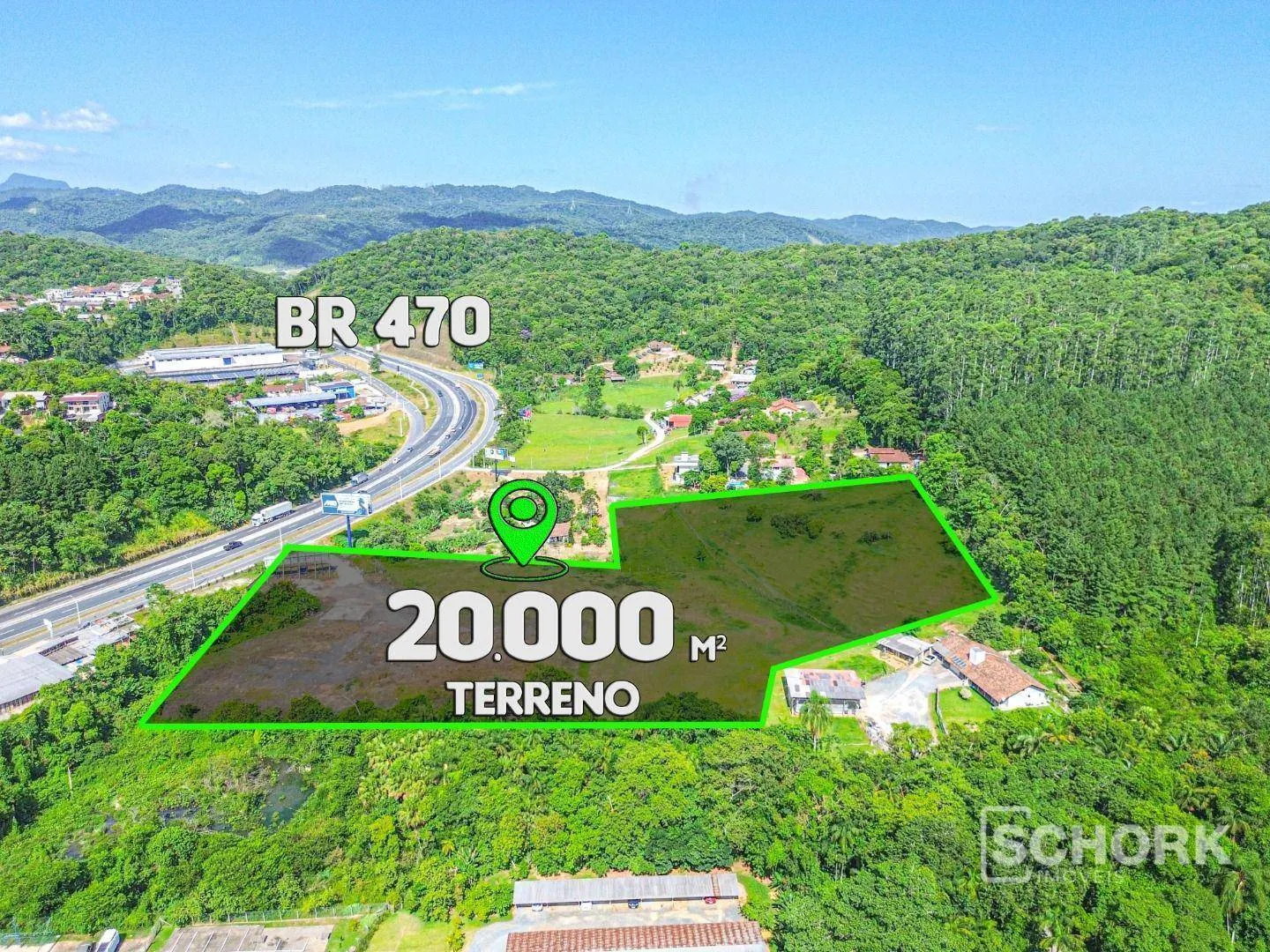 Terreno à venda, 20000 m por R$ 16.000.000,00 - Fortaleza - Blumenau/SC - foto 1
