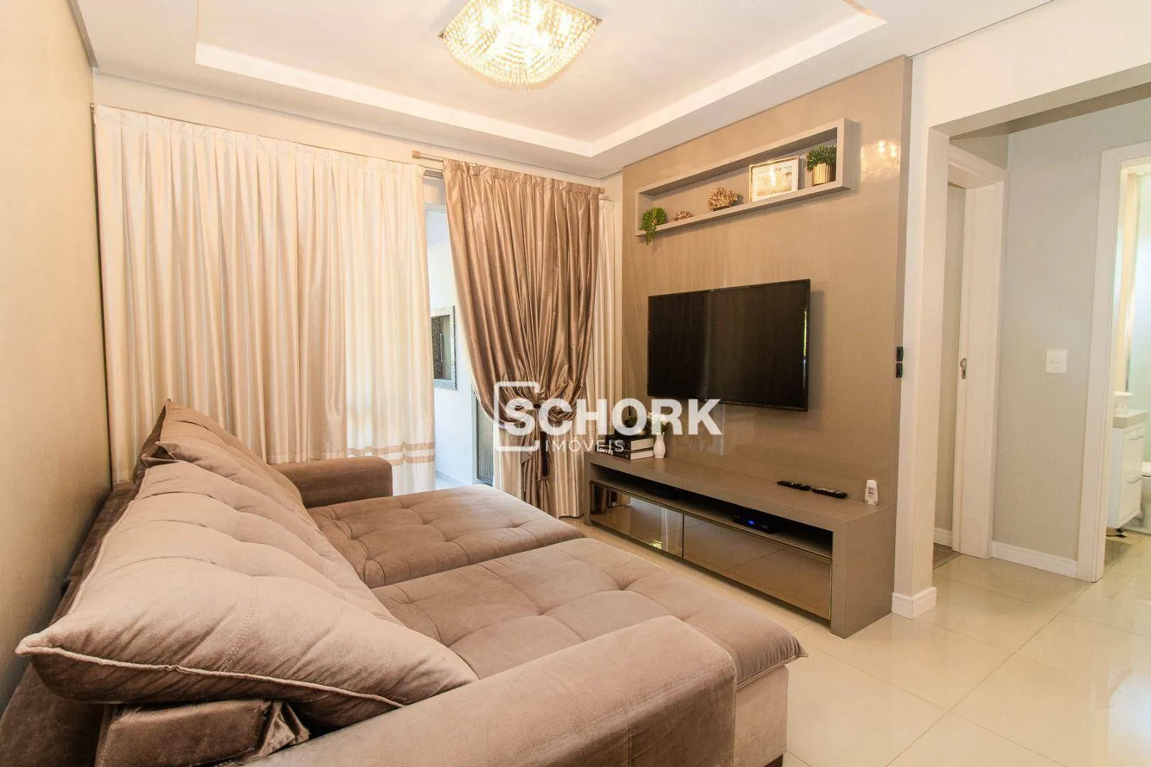 Apartamento com 2 dormitórios à venda, 73 m por R$ 550.000 - Tribess - Blumenau/SC - Residencial Vila Serena - foto 1