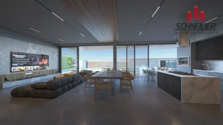 Casa à venda com 4 quartos e 4 suítes, 2 vagas, 349m² na região do bairro Estaleiro, próximo à Rua Domingos Mafra, Balneário Camboriú — foto 2
