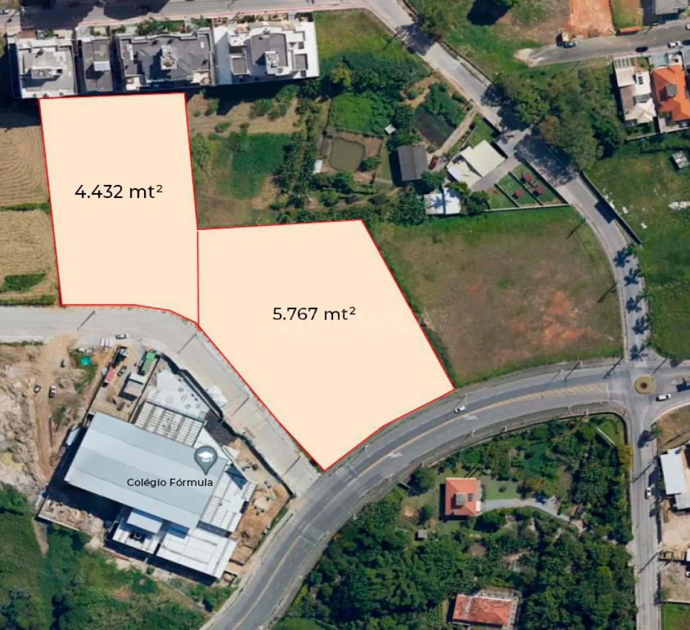 Terreno de 5.767,03 m2 há venda região central de acesso ao Pedra Branca em Palhoça-SC! — foto 6