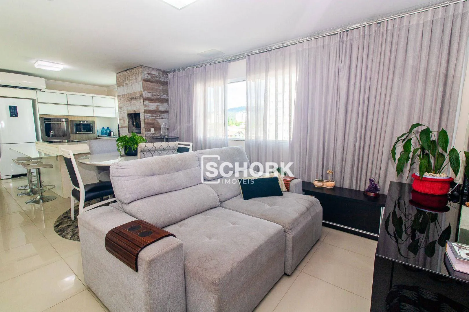 Apartamento com 3 dormitórios à venda, 101 m por R$ 739.000,00 - Vila Nova - Blumenau/SC — foto 4