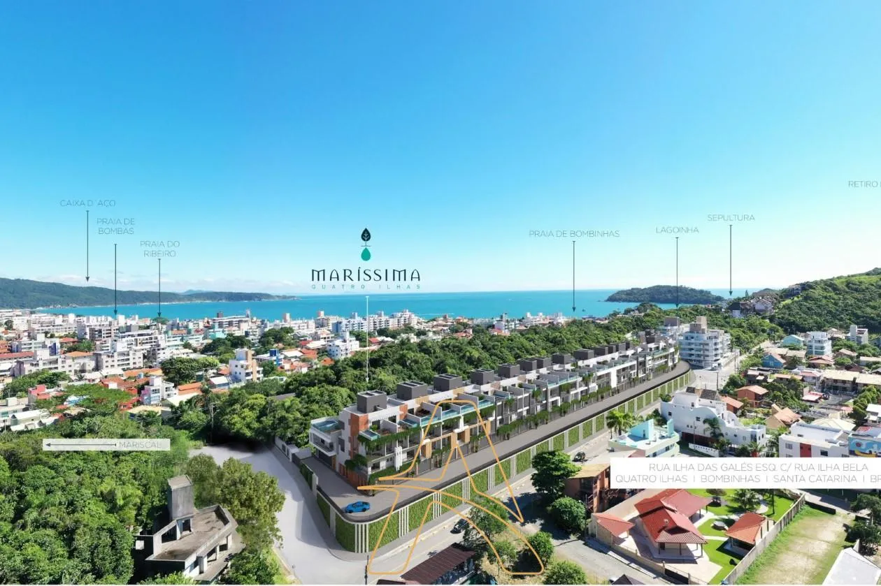 Sobrados Triplex ou Quadriplex com 03 ou 04 suítes na Praia de 04 Ilhas em Bombinhas — foto 2