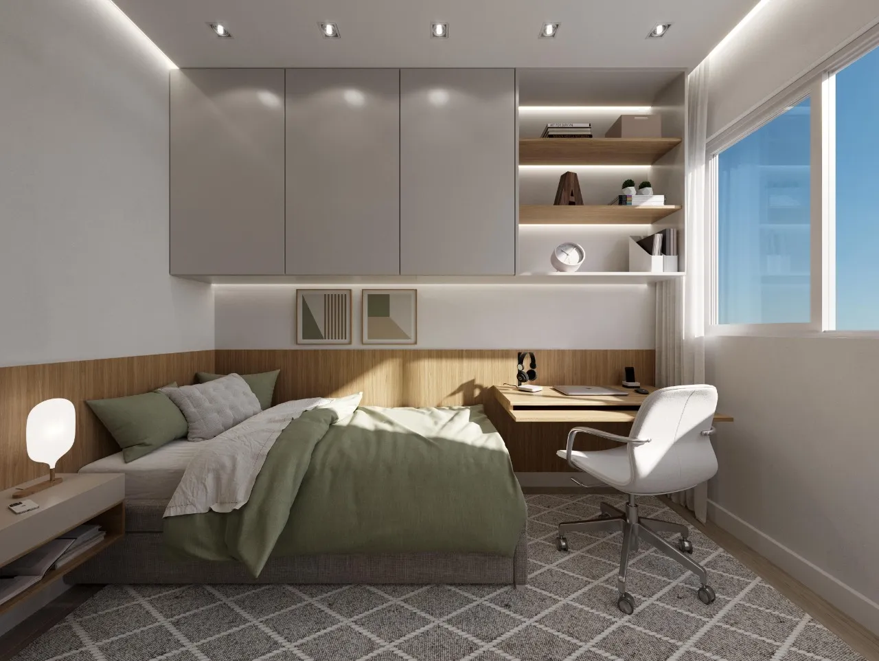 Apartamento com 1 suíte(s) mais 2 quarto(s) à venda no bairro Saguaçu em Joinville, por R$ 457.900,02 — foto 3