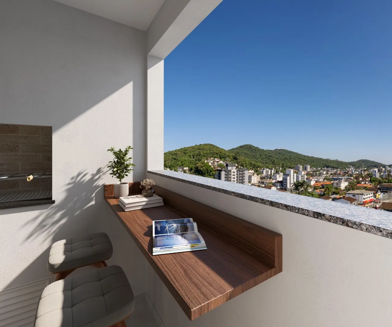 Apartamento com 1 suíte(s) mais 2 quarto(s) à venda no bairro Saguaçu em Joinville, por R$ 457.900,02 — foto 5