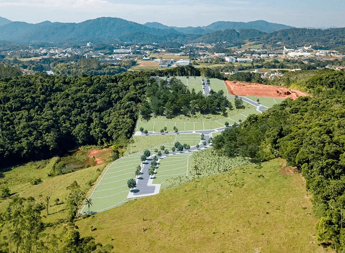 Terreno com 301,87m no Loteamento Alfablu 65 - Timbó - foto 1