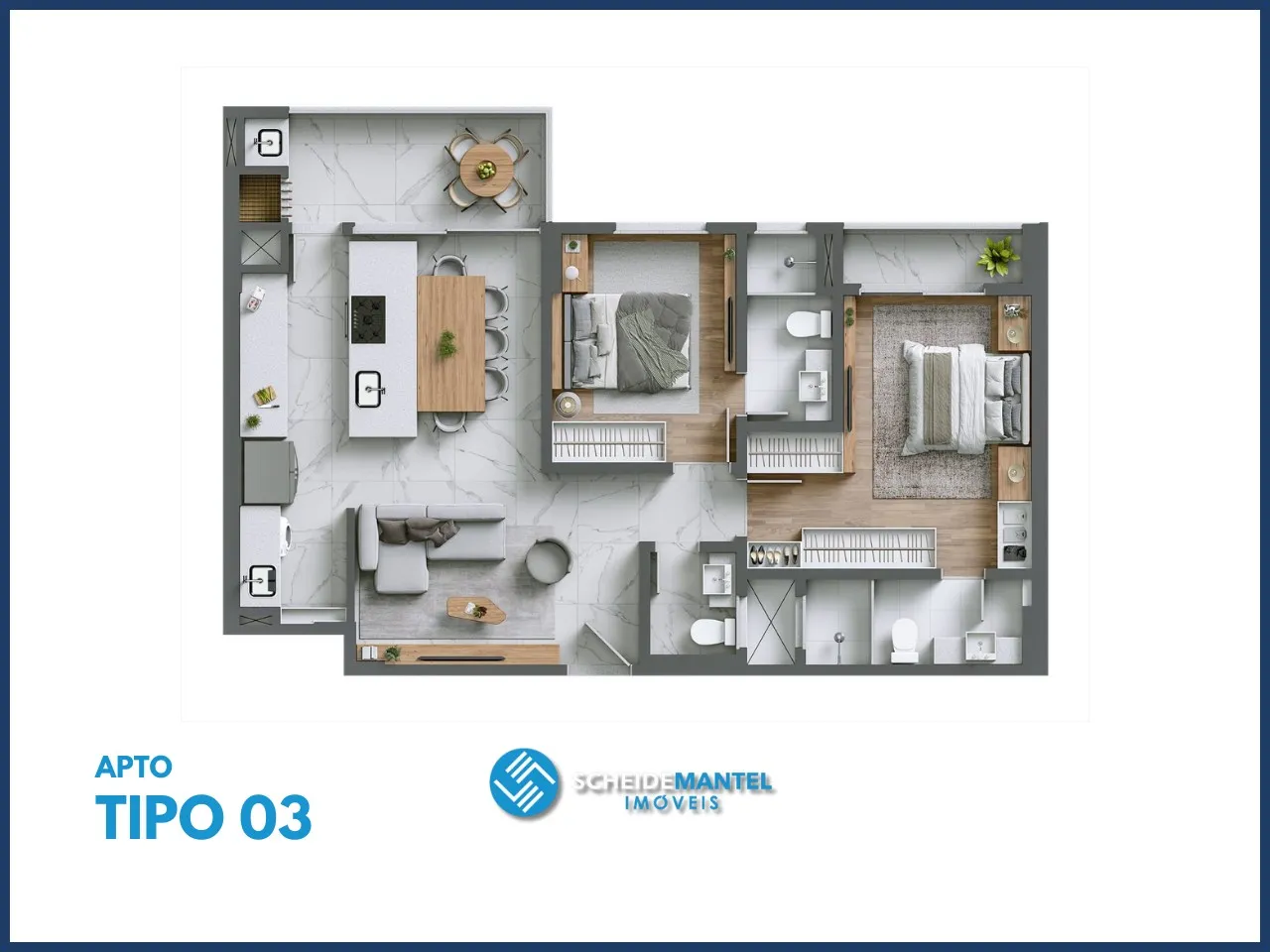 APARTAMENTO NO ITACOLOMI - BALNEÁRIO PIÇARRAS/SC — foto 6