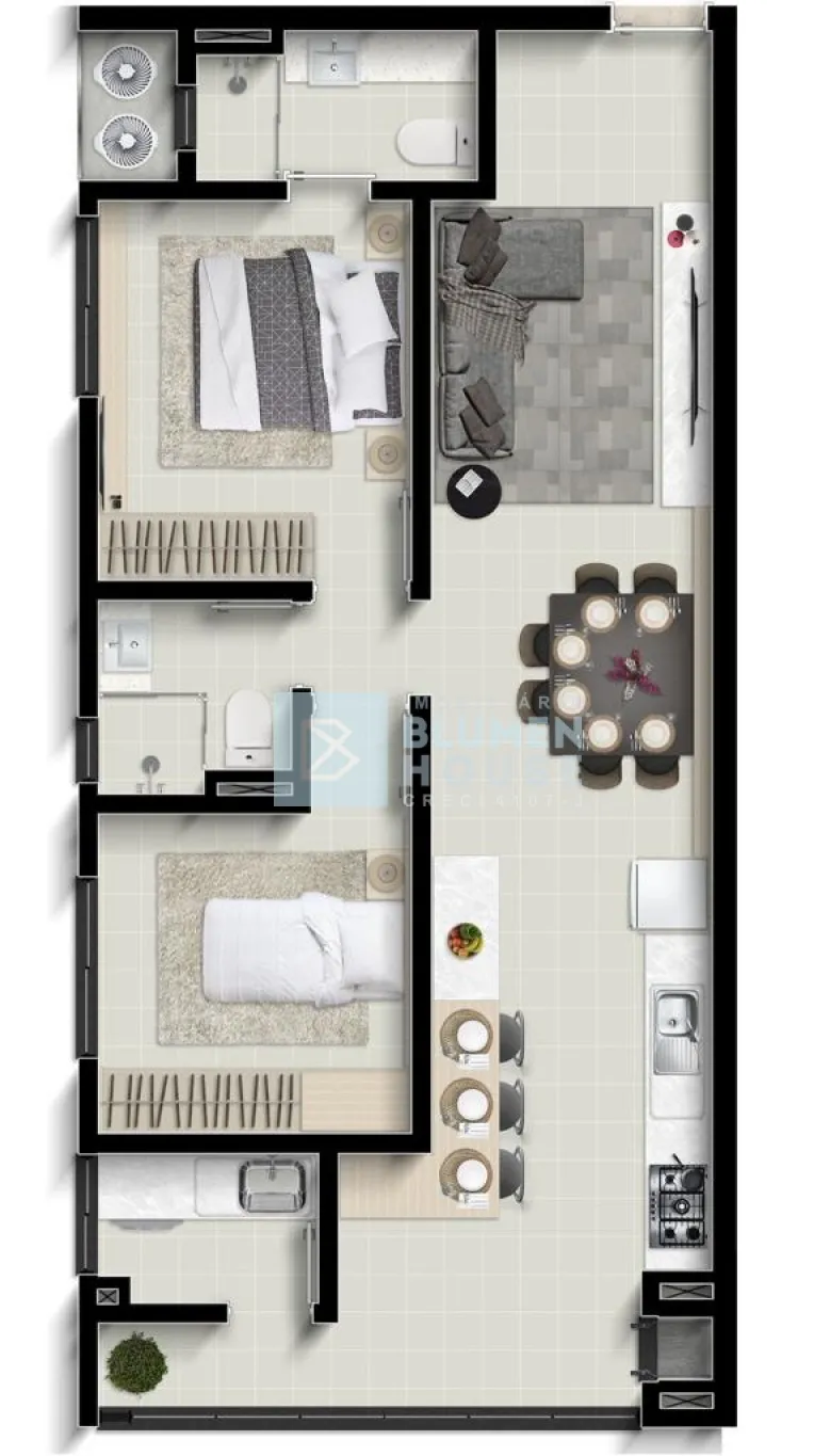 Apartamento no bairro Rio Morto, Indaial! — foto 7