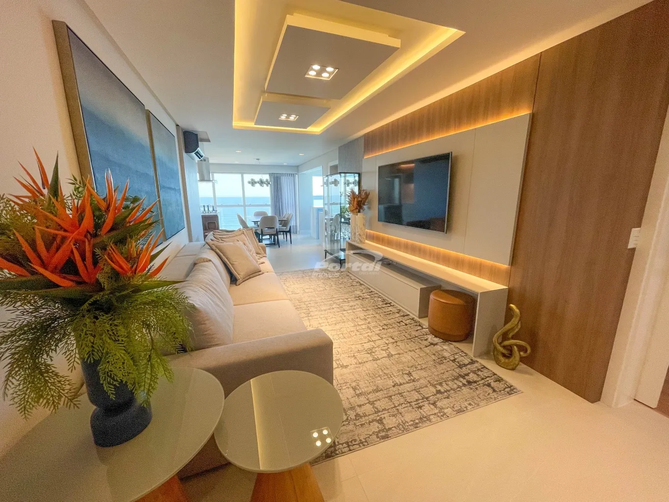 Apartamento frente mar, finamente mobiliado e decorado em empreedimento alto padrão da Vetter Empreendimentos com 3 suítes e 2 vagas de garagem!! — foto 7