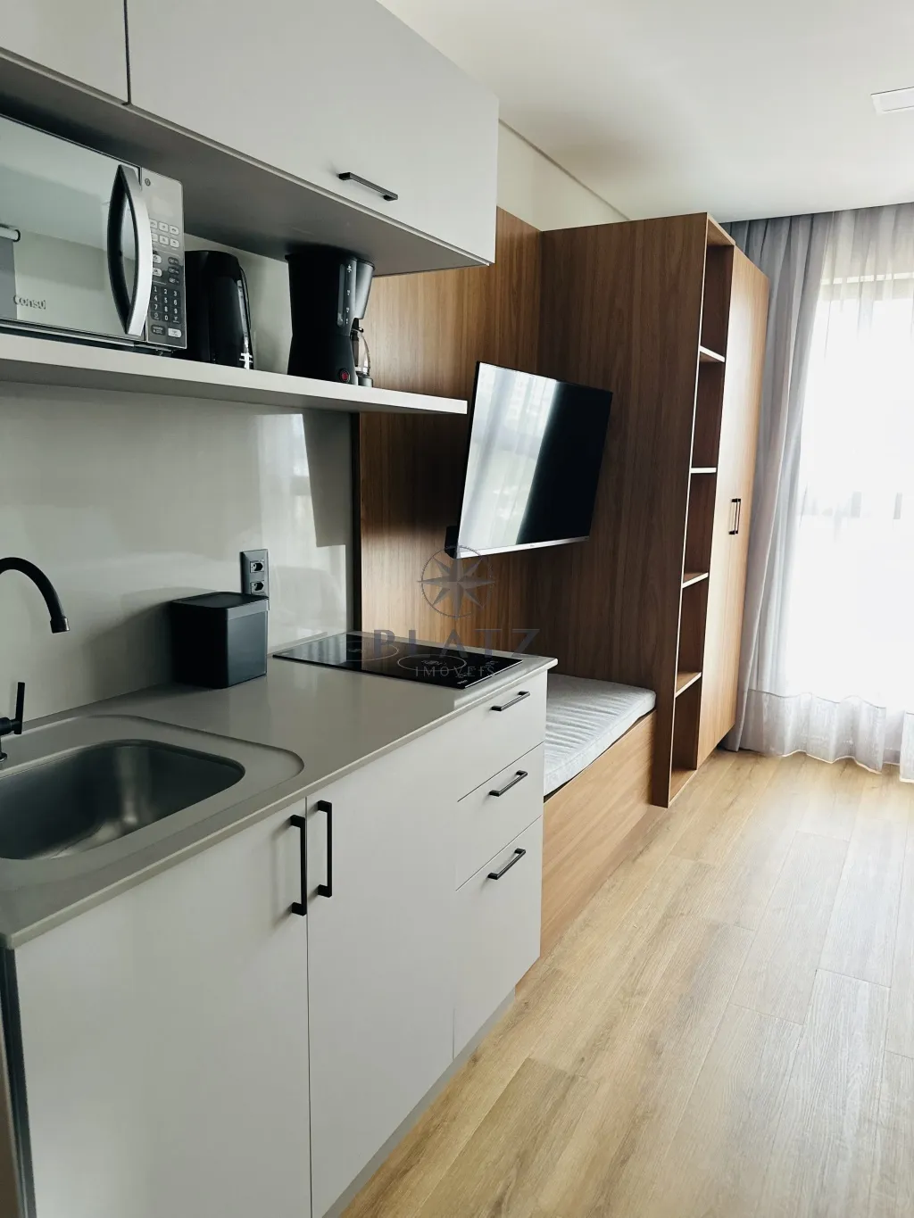 Venha morar em um loft novo, mobiliado e decorado, pronto para você se mudar e aproveitar o melhor da região de Blumenau, no edifício mais moderno e conectado. — foto 3