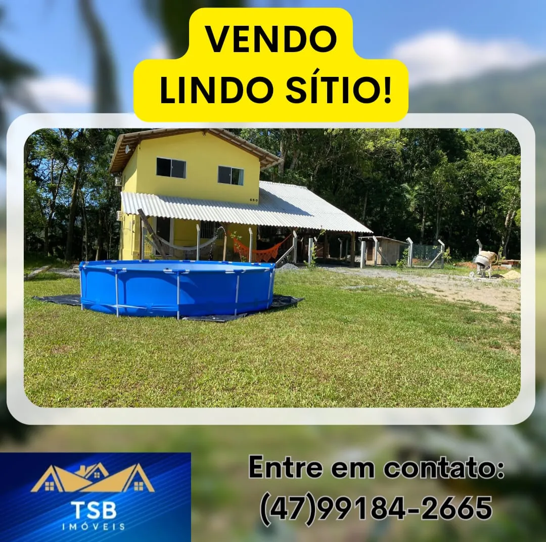 VENDO OU TROCO SÍTIO EM TIMBÓ POR CASA NA REGIÃO OU LITORAL - foto 1