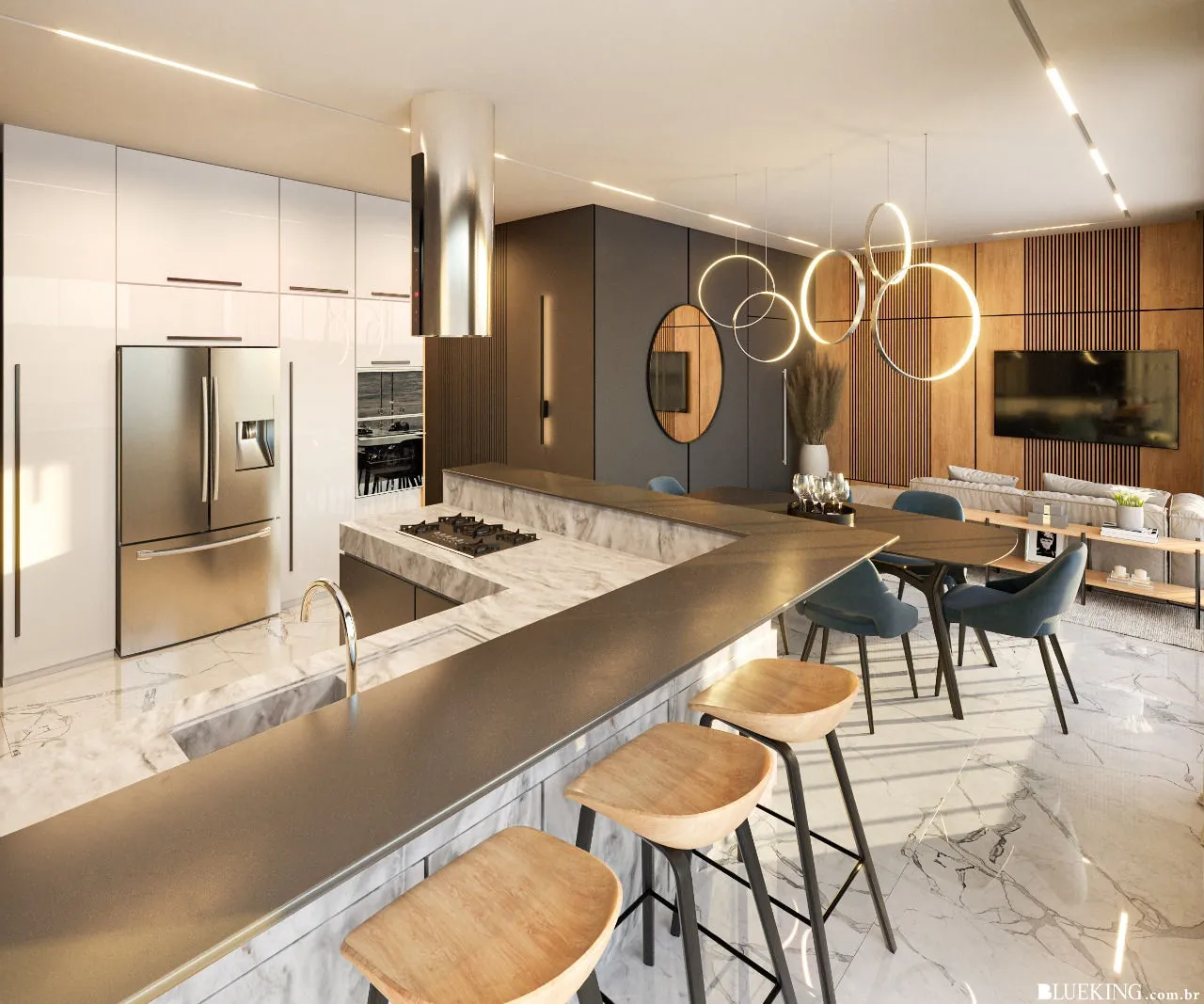 EXCELENTE EMPREENDIMENTO COM ÓTIMA LOCALIZAÇÃO!!!03 SUÍTES E 02 VAGAS!!! — foto 3