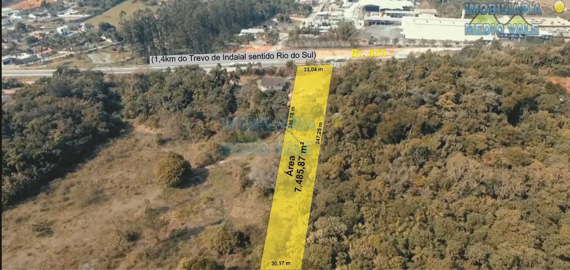 Terreno Comercial e industrial para comprar em Indaial — foto 2