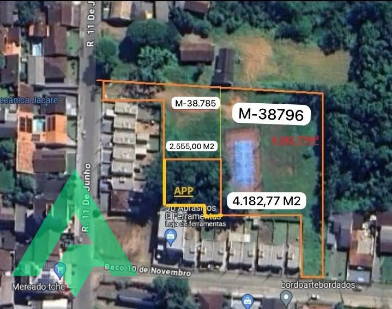 Terreno Residencial de 4.182.77 em Indaial (SC) - foto 1