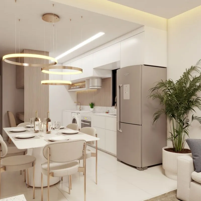 Apartamento Meia Praia à 230 metros do Mar - Navegantes -SC - REF 1321 — foto 3