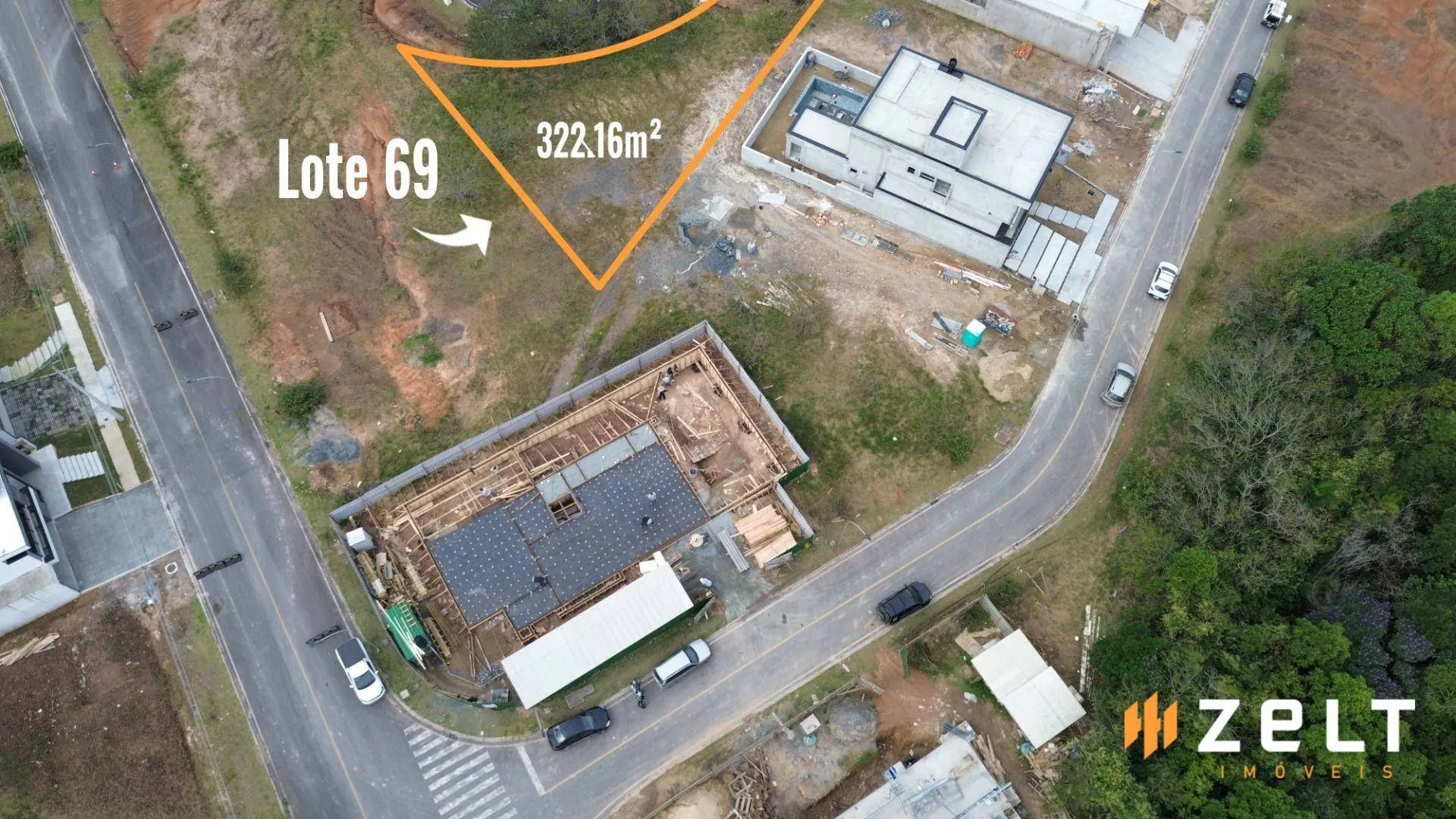 Lote à Venda em Condomínio Fechado com 322m no bairro Ponta Aguda em Blumenau — foto 5
