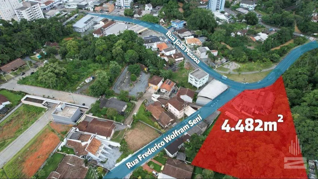 Terreno à venda, 4487 m por R$ 2.900.000,00 - Velha - Blumenau/SC - foto 1