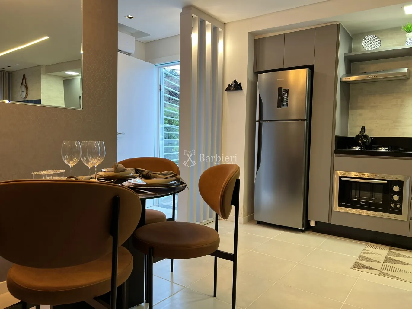 Apartamento na planta com 2 quartos com área privativa de 51,84 m no bairro Água Verde em Blumenau/SC — foto 5