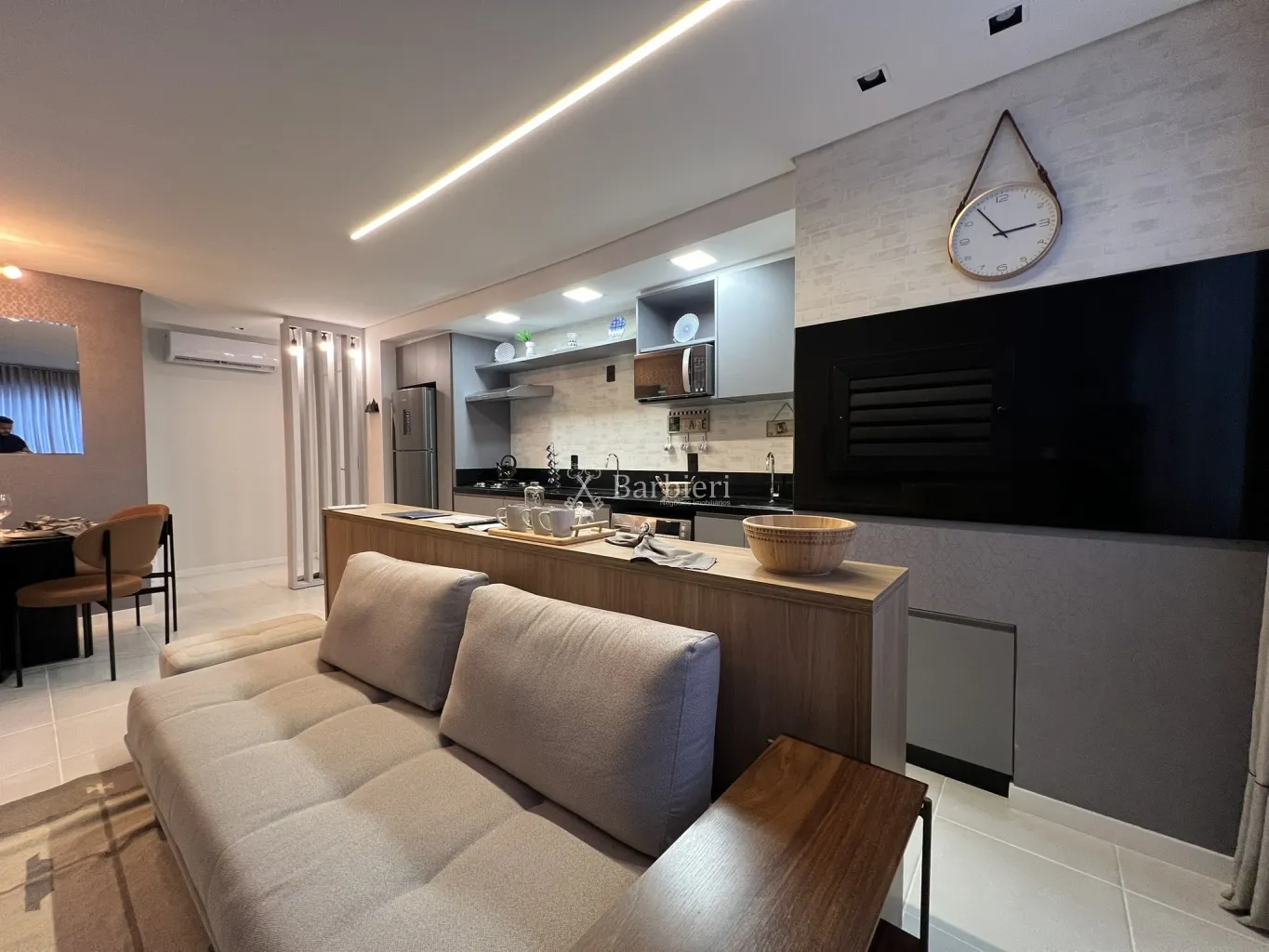 Apartamento na planta com 2 quartos com área privativa de 51,84 m no bairro Água Verde em Blumenau/SC — foto 7