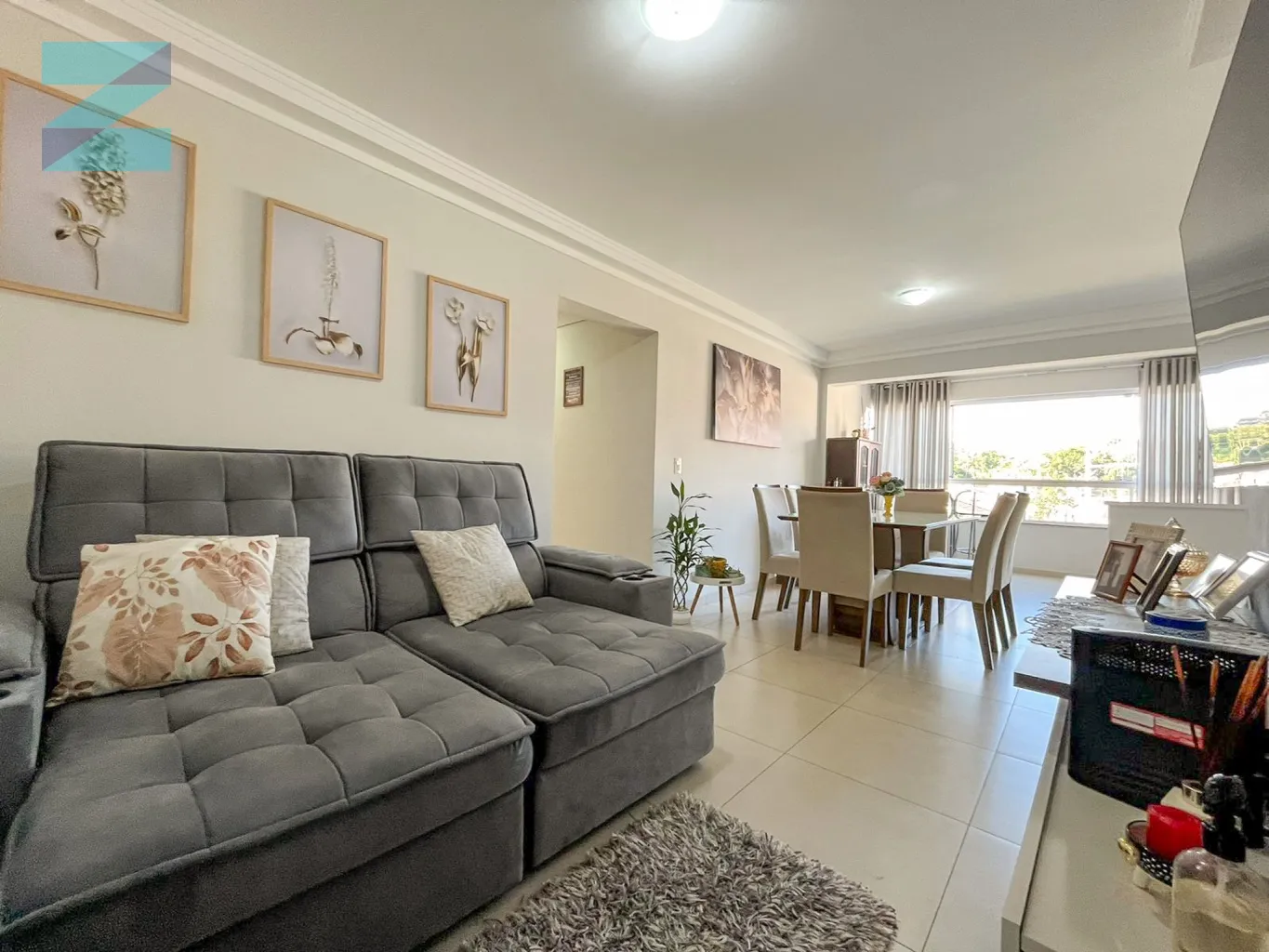 Apartamento terraço, contendo 1 suíte, mais 2 dormitórios ! — foto 3