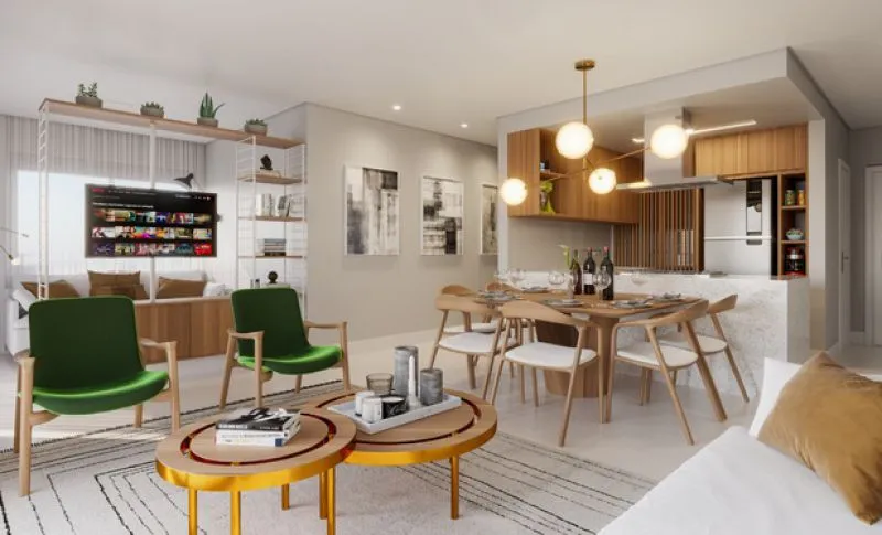 Upside Home Club - Apartamentos com 3 dormitórios, no bairro Itacolomi em Balneário Piçarras/SC (Cód. 19249) — foto 6