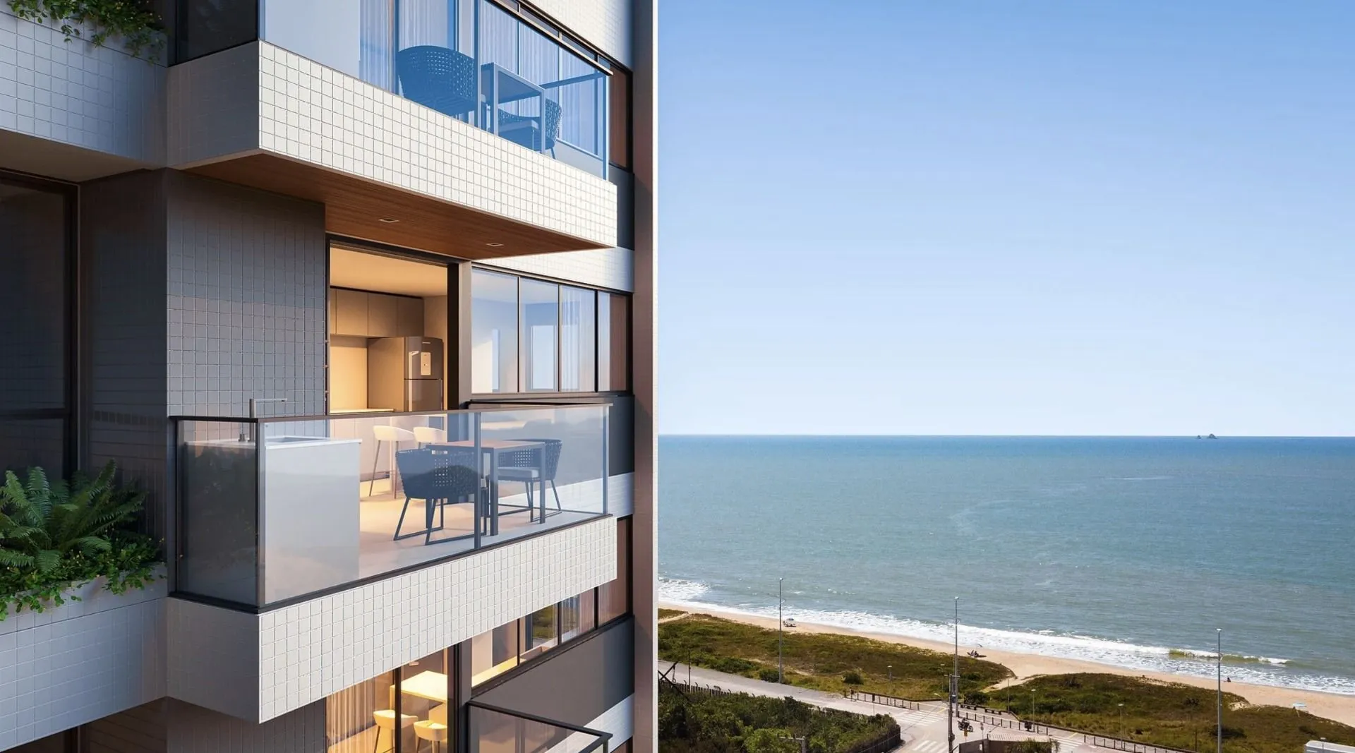 Apartamento com 3 dormitórios à venda, 96 m por R$ 980.000 - Itacolomi - Balneário Piçarras/SC — foto 2