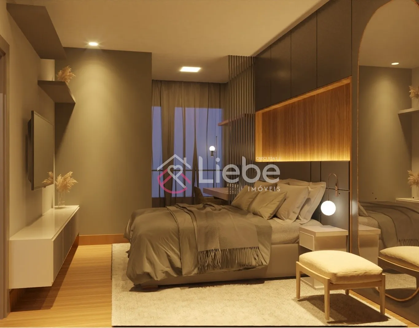 Belíssimos apartamentos de alto padrão no LE CLASSIC Residence, com 3 suítes e duas vagas de garagem, em localização privilegiada no centro da cidade de Pomerode. — foto 7