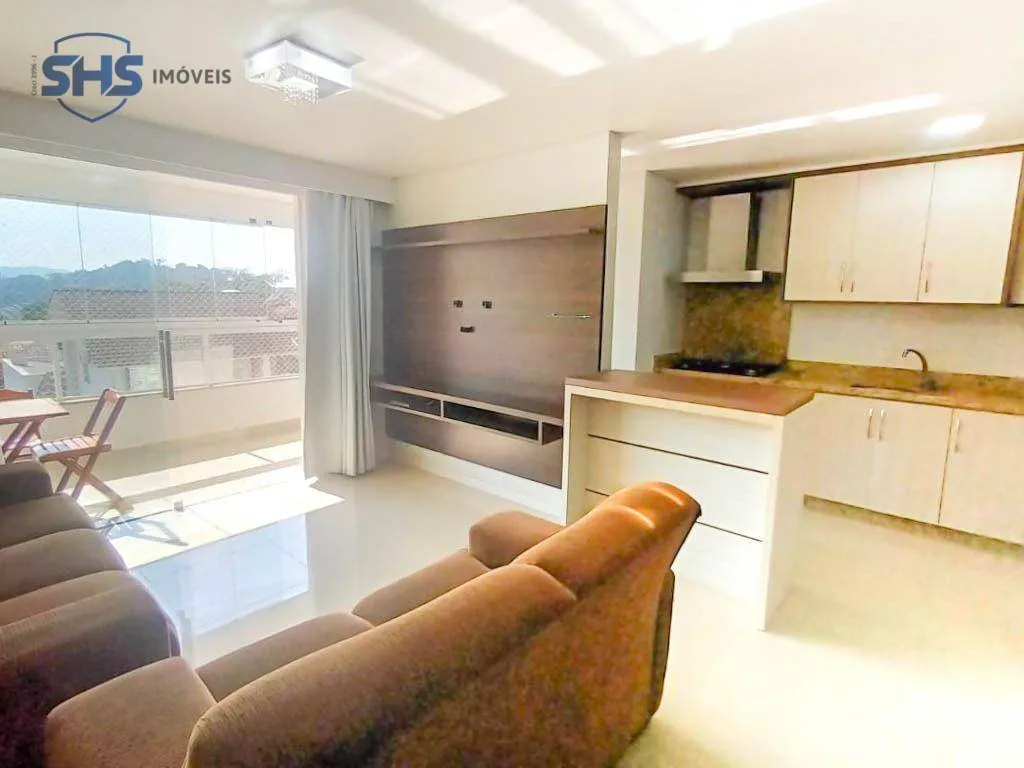 Apartamento com 3 dormitórios para alugar, 113 m por R$ 4.002,00/mês - Escola Agrícola - Blumenau/SC — foto 2