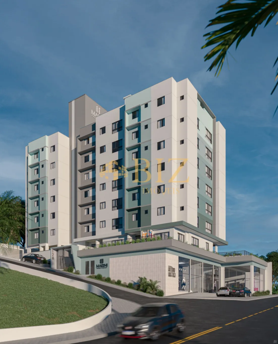 Apartamento com 2 quartos, sendo 1 suíte, com 2 vagas, no Bairro Água Verde! - foto 1