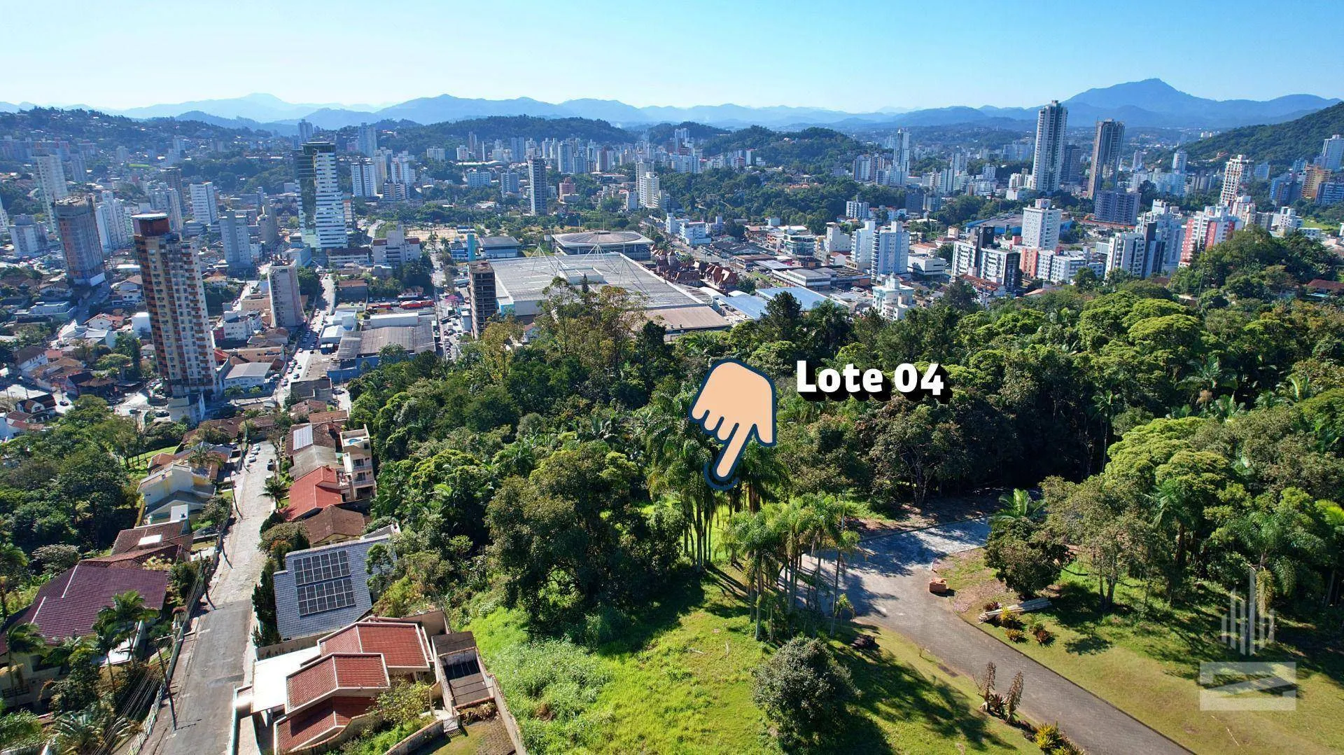 Espetacular Terreno às Venda em Condomínio Fechado com 1390m e Vista Incrível no bairro Velha em Blumenau — foto 6