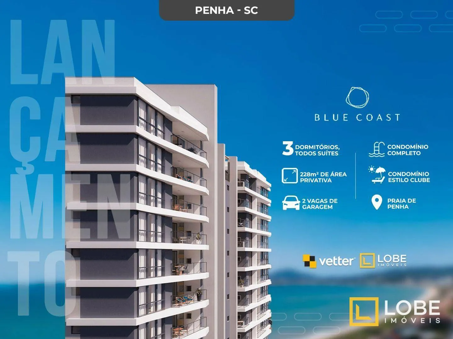 Apartamento Garden com 3 Suítes à venda, 228 m por R$ - Praia de Armação do Itapocorói - Penha/SC — foto 2