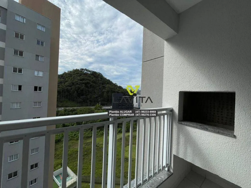 Apartamento com 2 dormitórios no Edifício Amazonas Park para alugar, 55 m por R$ 2.090/mês - Garcia - Blumenau/SC — foto 6