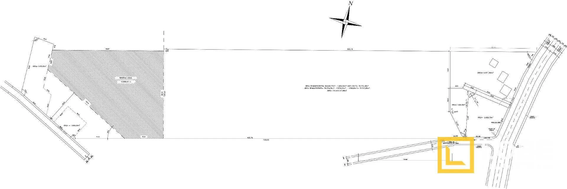 Terreno à venda, 82165 m por R$ 10.500.000,00 - Centro - Pomerode/SC — foto 2