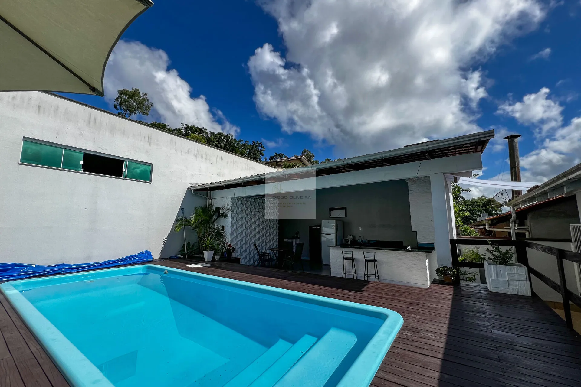 Casa de Alvenaria com Galpão de 120 m2 — foto 3