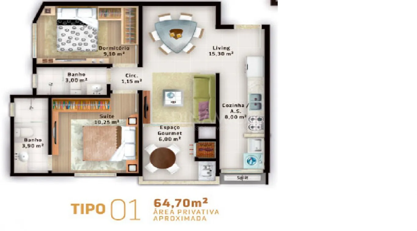 Belíssimo apartamento em construção (entrega 2026) em Itapema a 550 metros do mar. — foto 7