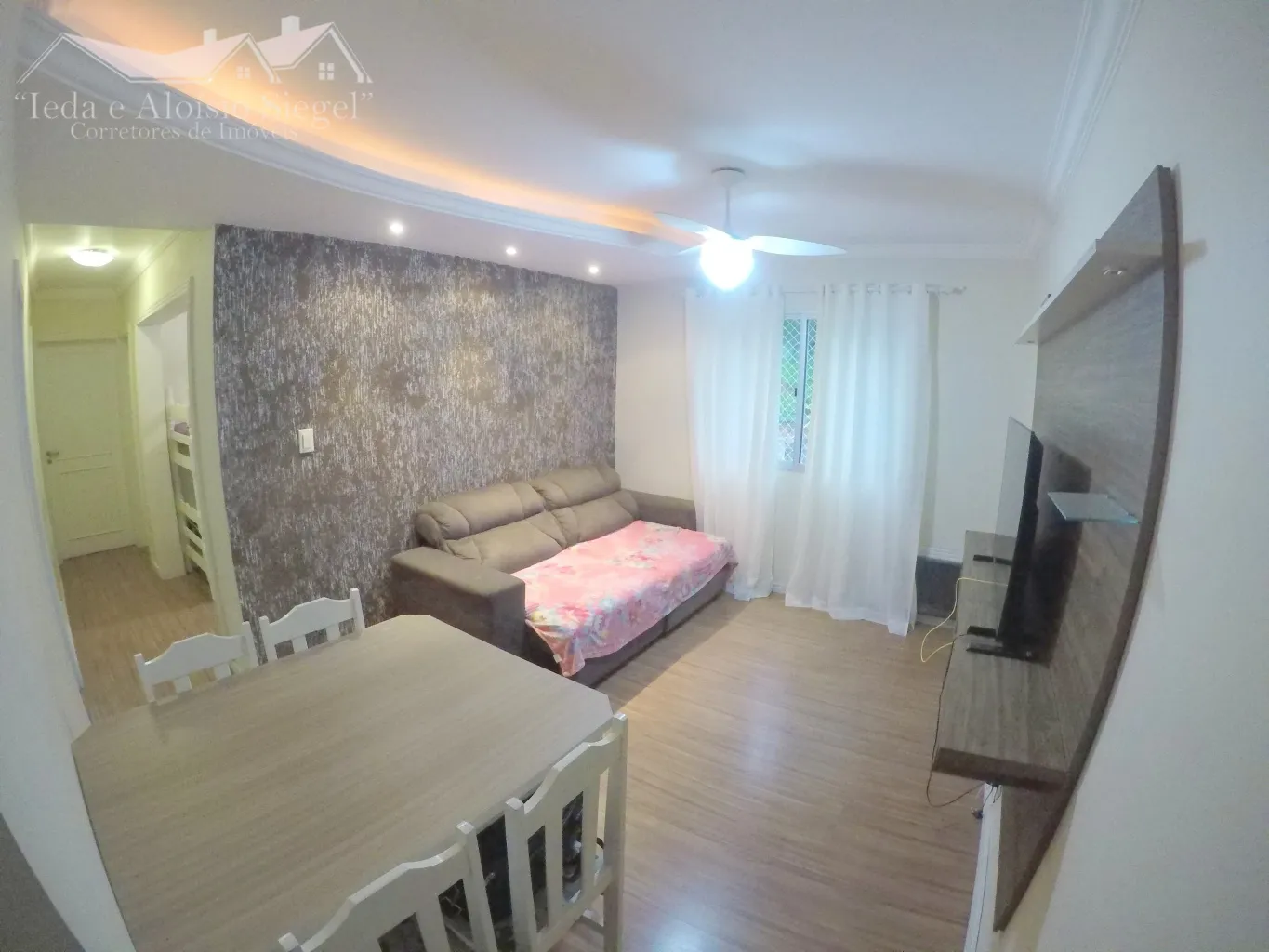 Apartamento 03 Dormitórios Mobiliado no Bairro Escola Agricola Ref. 1353 - foto 1