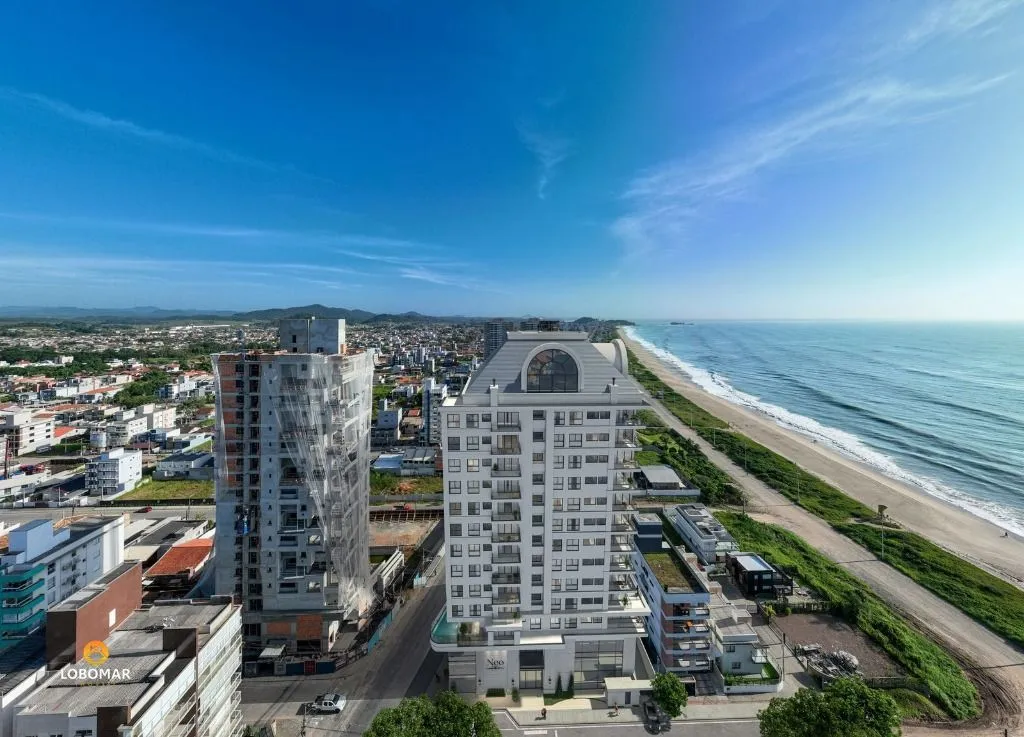 Apartamento vista mar, com 3 dormitórios à venda, 99 m - Itacolomi - Balneári - foto 1