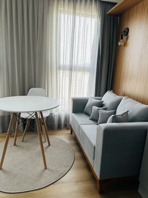 Venha investir em um loft novo, mobiliado e decorado, pronto para você faturar na locação mensal ou diária, prédio na melhor região de Blumenau, no edifício mais moderno e conectado. — foto 6