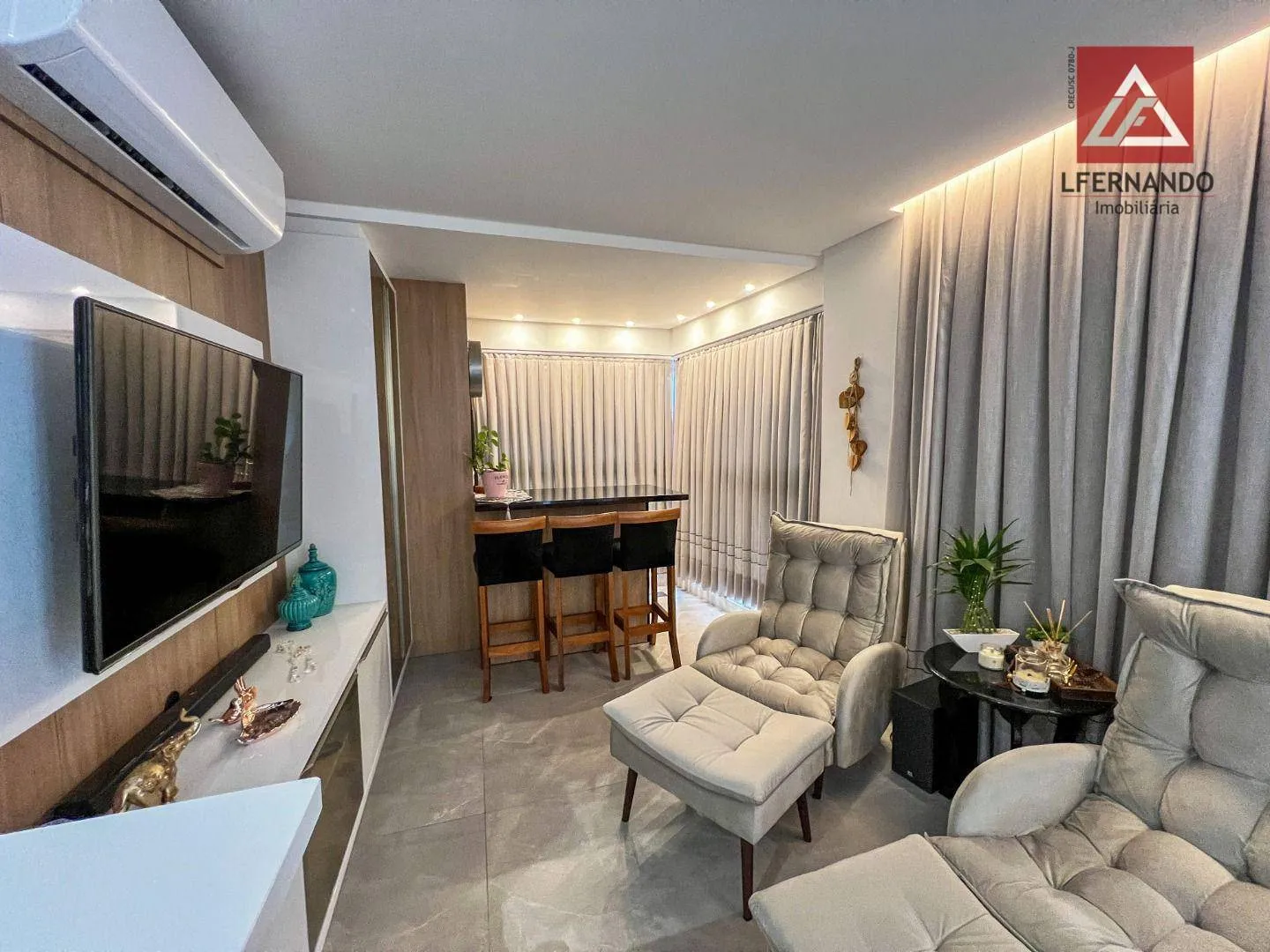 Apartamento mobiliado com 3 suítes à venda, 112 m por R$ 999.000 - Vila Nova - Blumenau/SC — foto 3