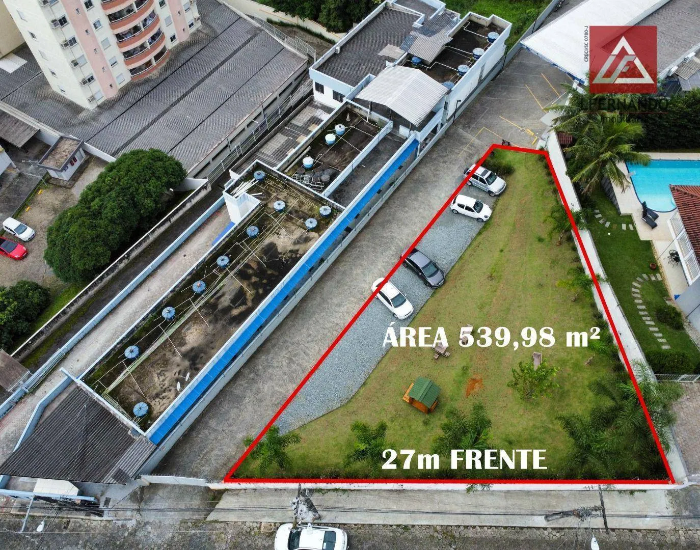 Terreno à venda, 539 m por R$ 431.984,00 - Água Verde - Blumenau/SC - foto 1
